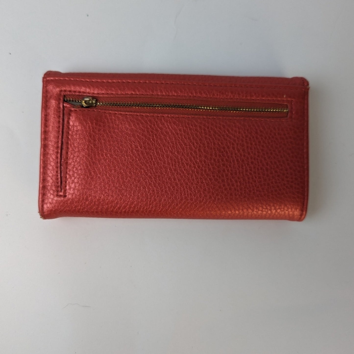 Adrienne Vittadini Pebbled Leather Wallet
