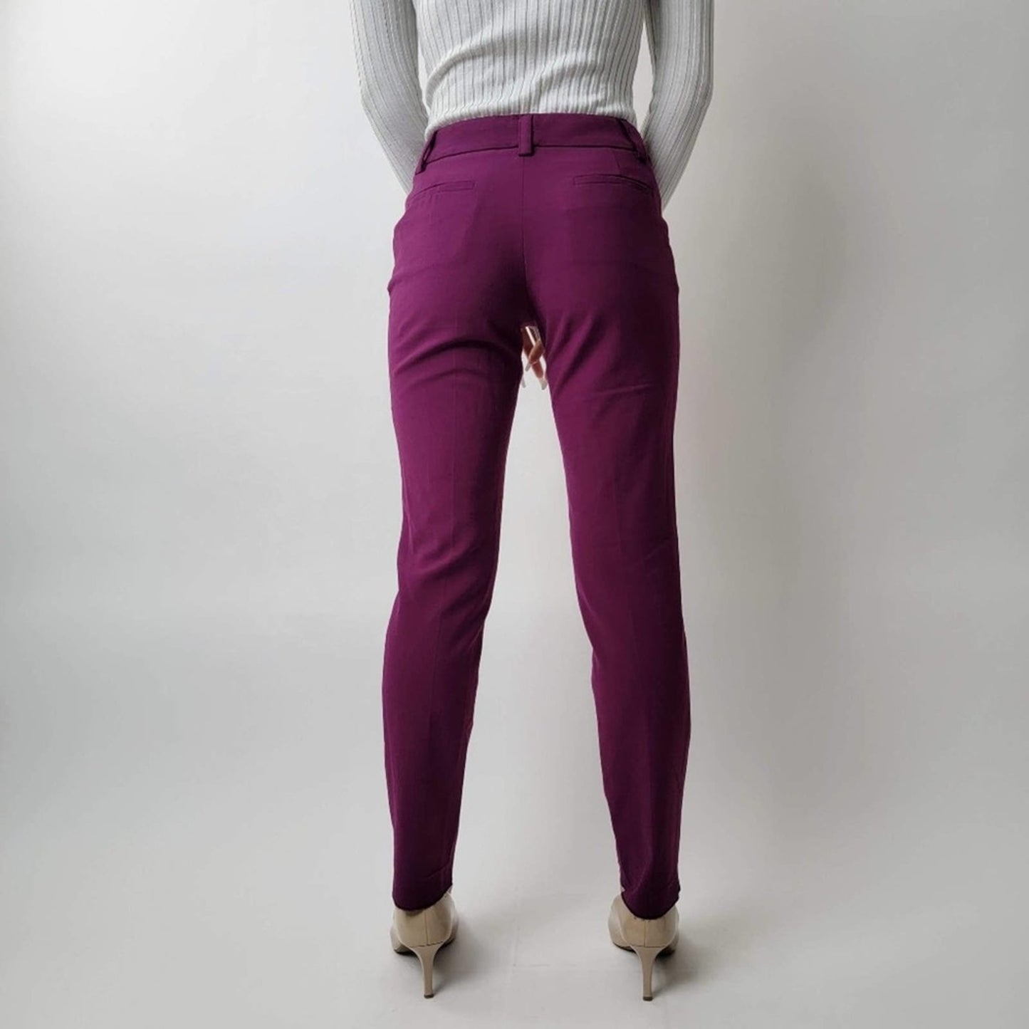 Alice + Olivia Burgundy Pants