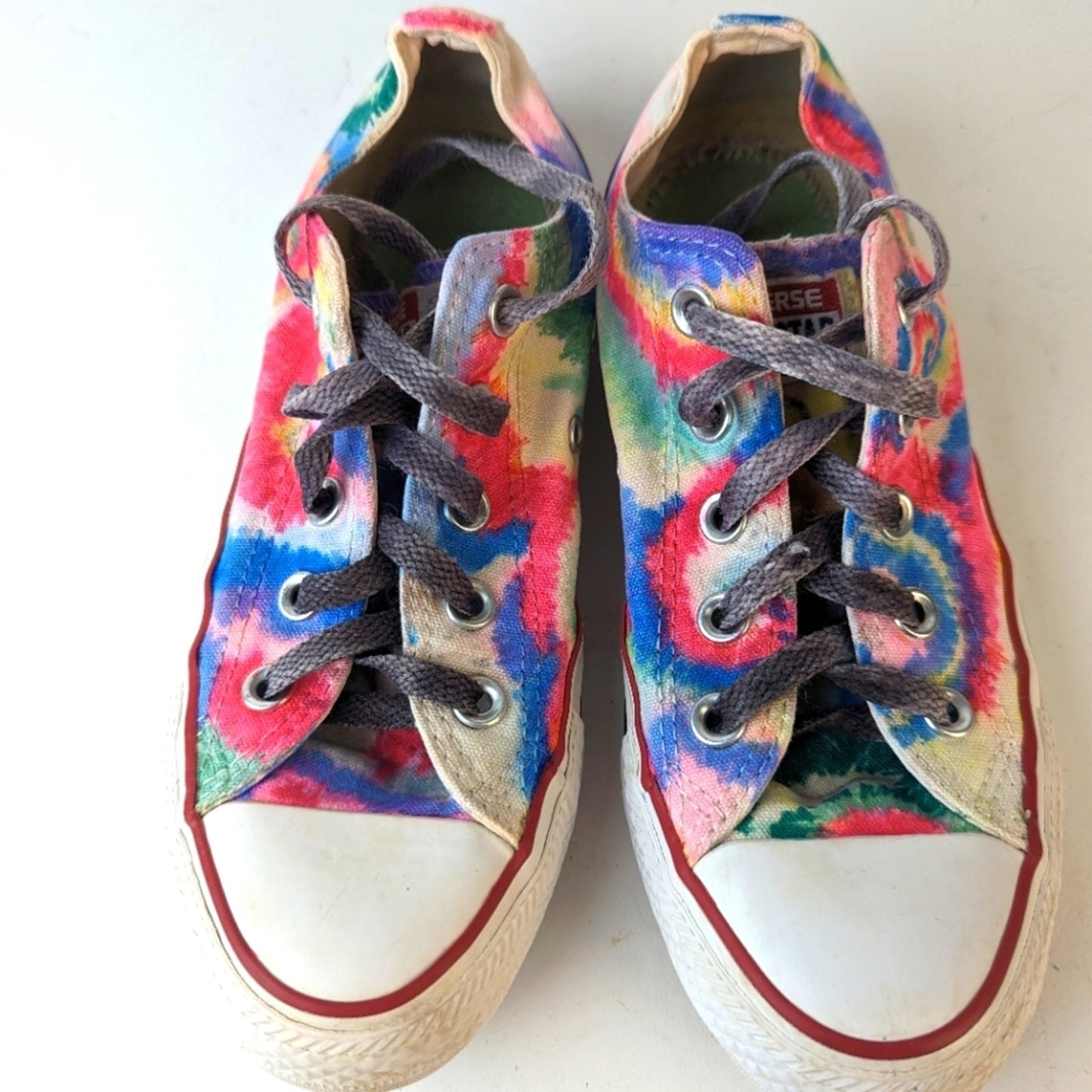Converse Tie Dye Low Top Sneakers - 6