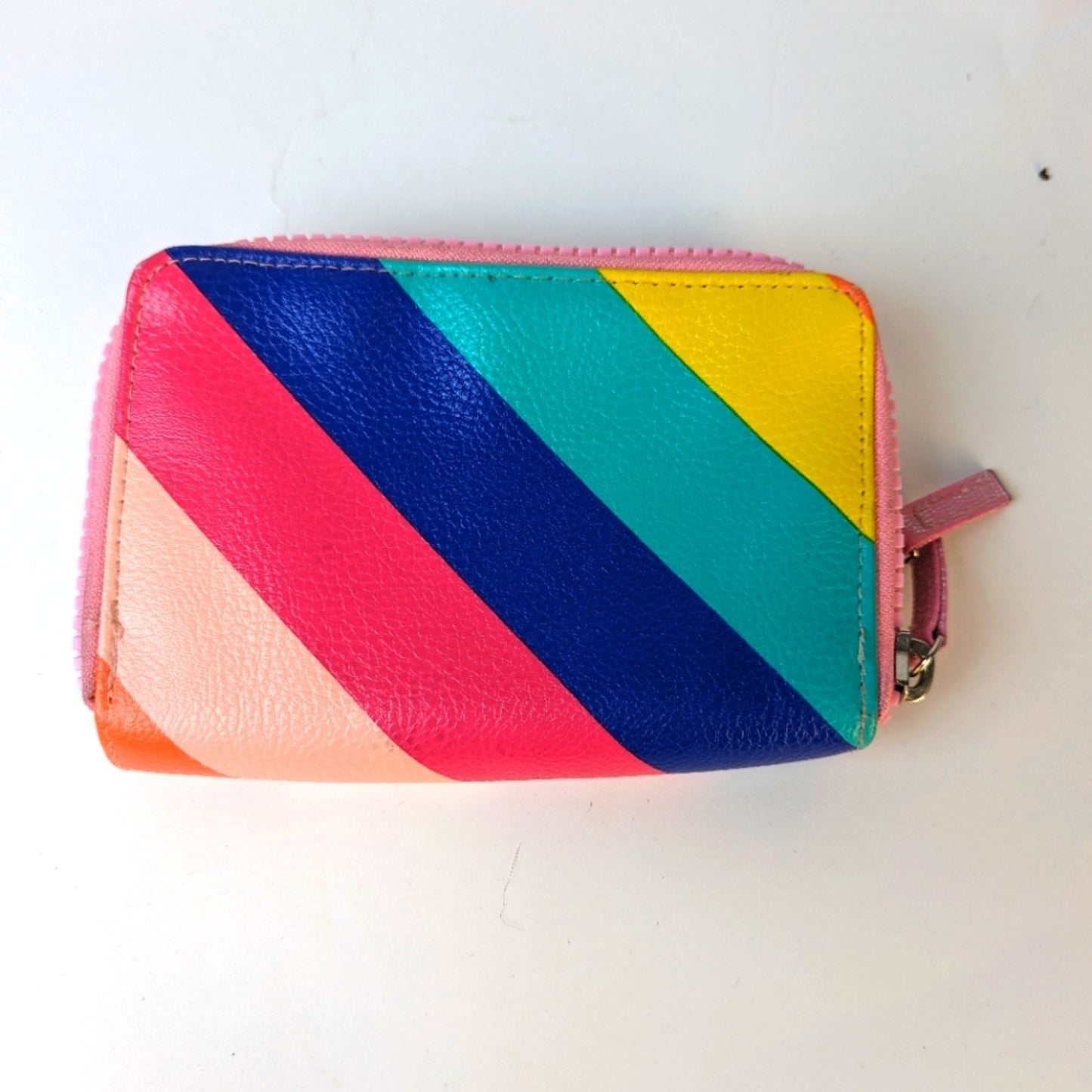 No Boundaries Double Zip Around Wallet