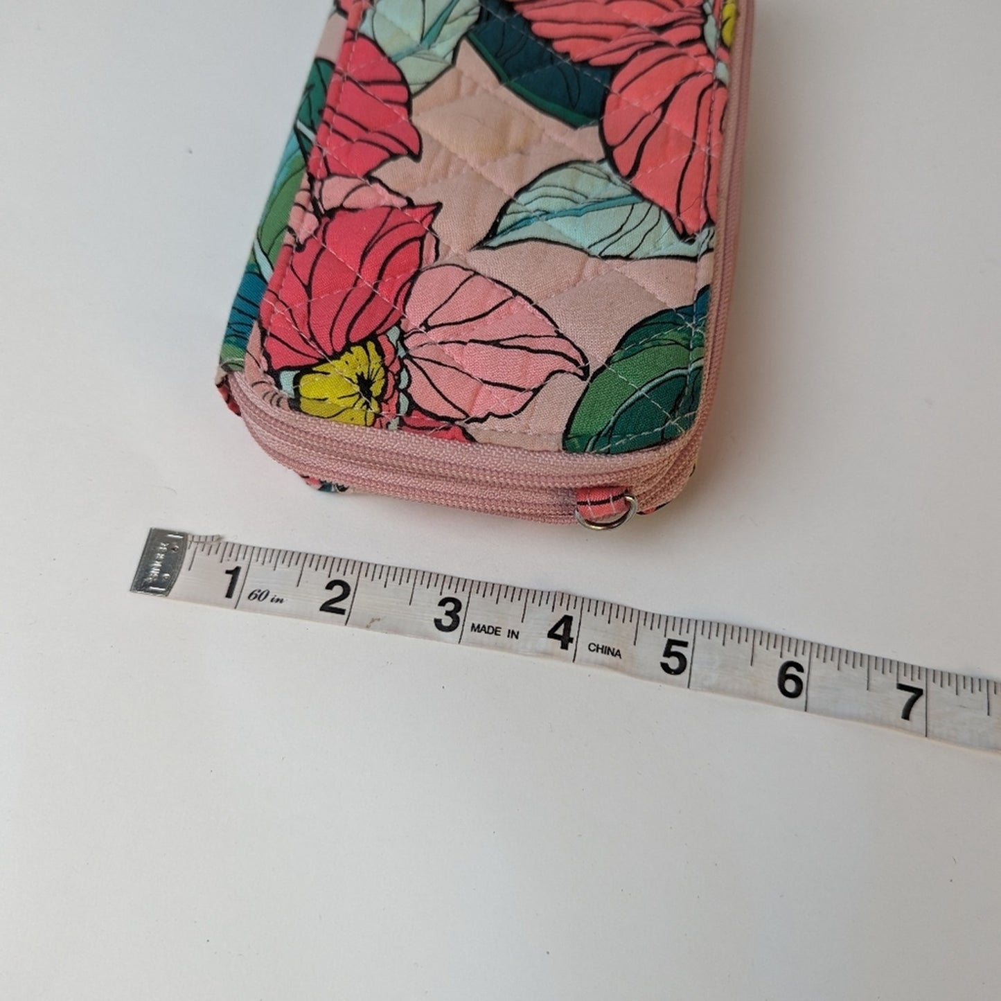 Floral Wallet Wristlet Bag