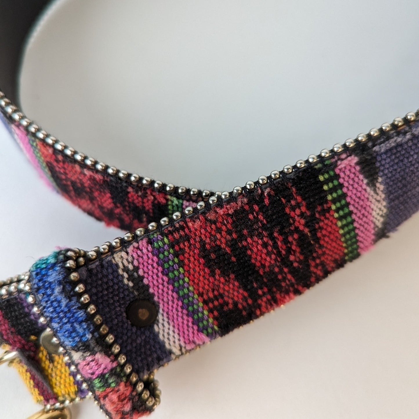 Vintage Tapestry Neon Belt