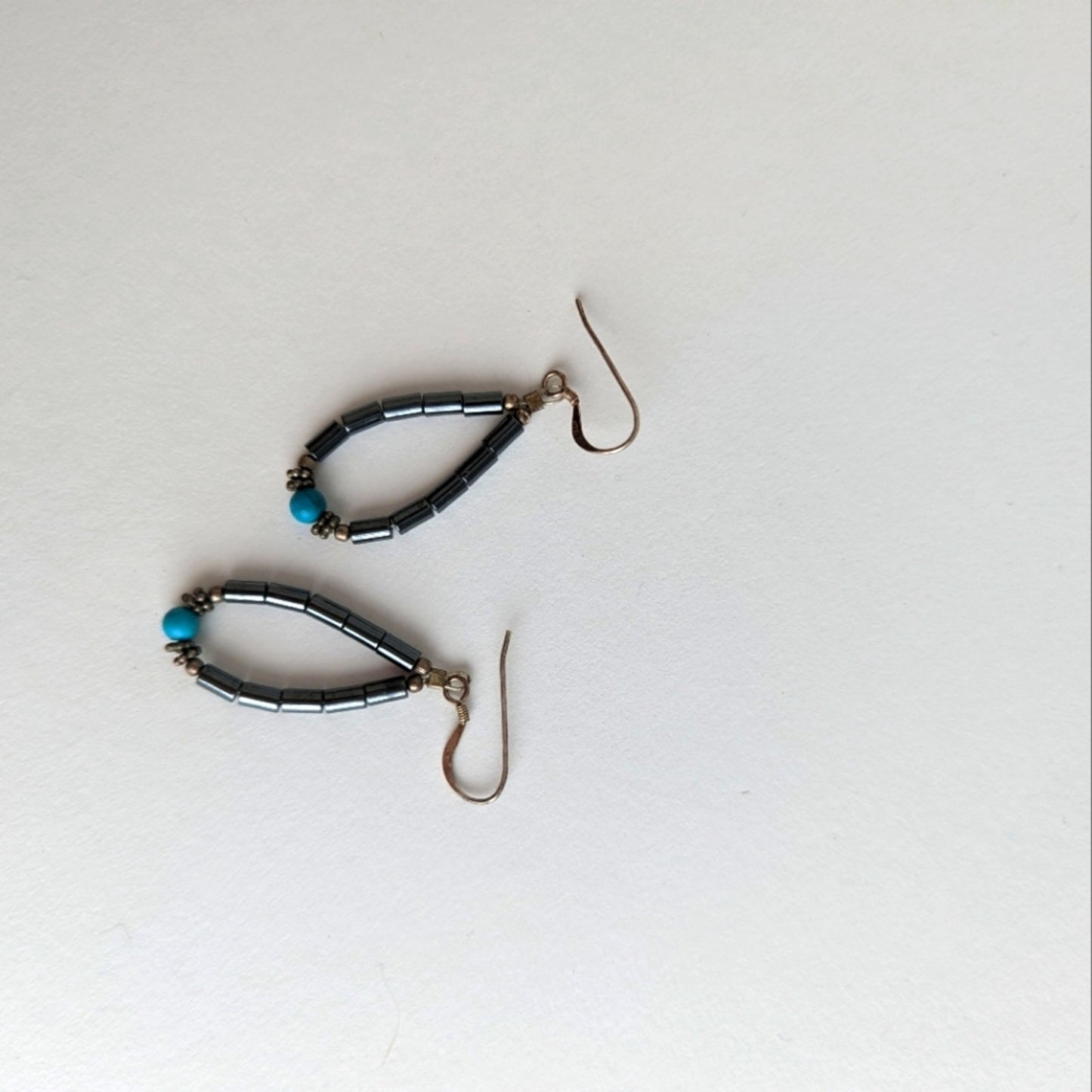 Beaded Hoop Earrings