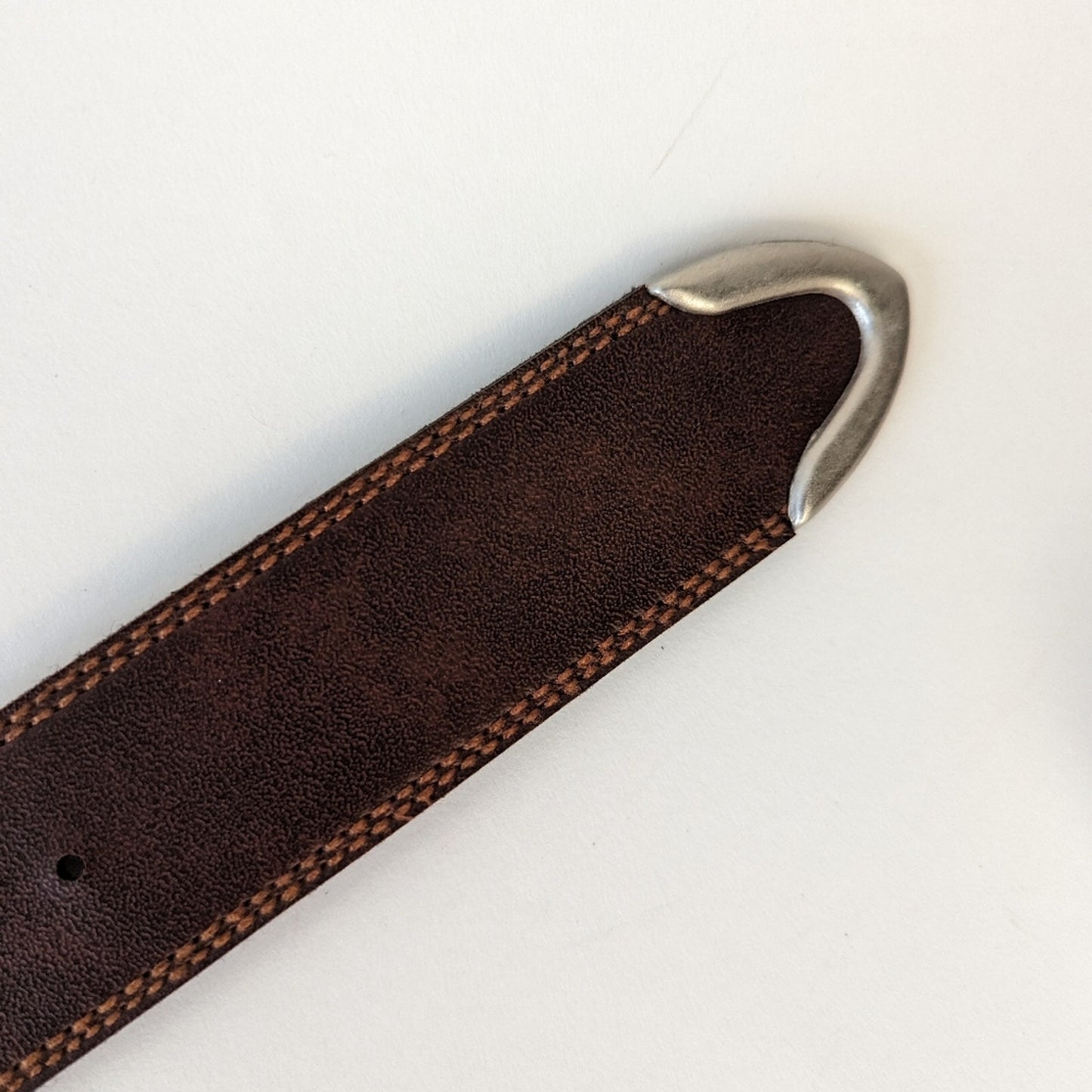 Faux Leather Western Belt - 27"