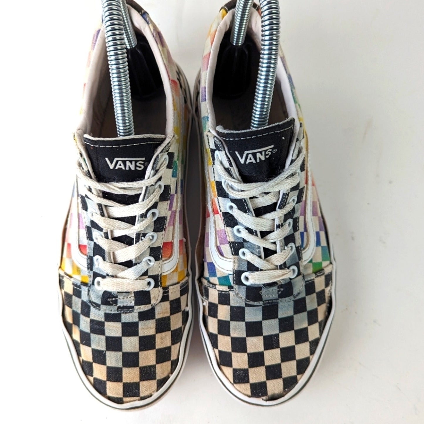 Vans Old Skool Rainbow Checkerboard 5