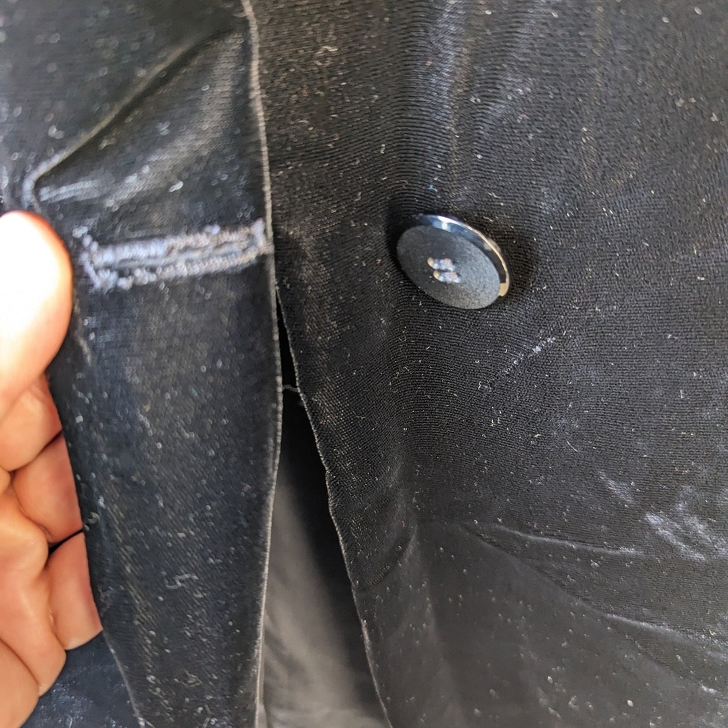 Vintage Velvet Overcoat