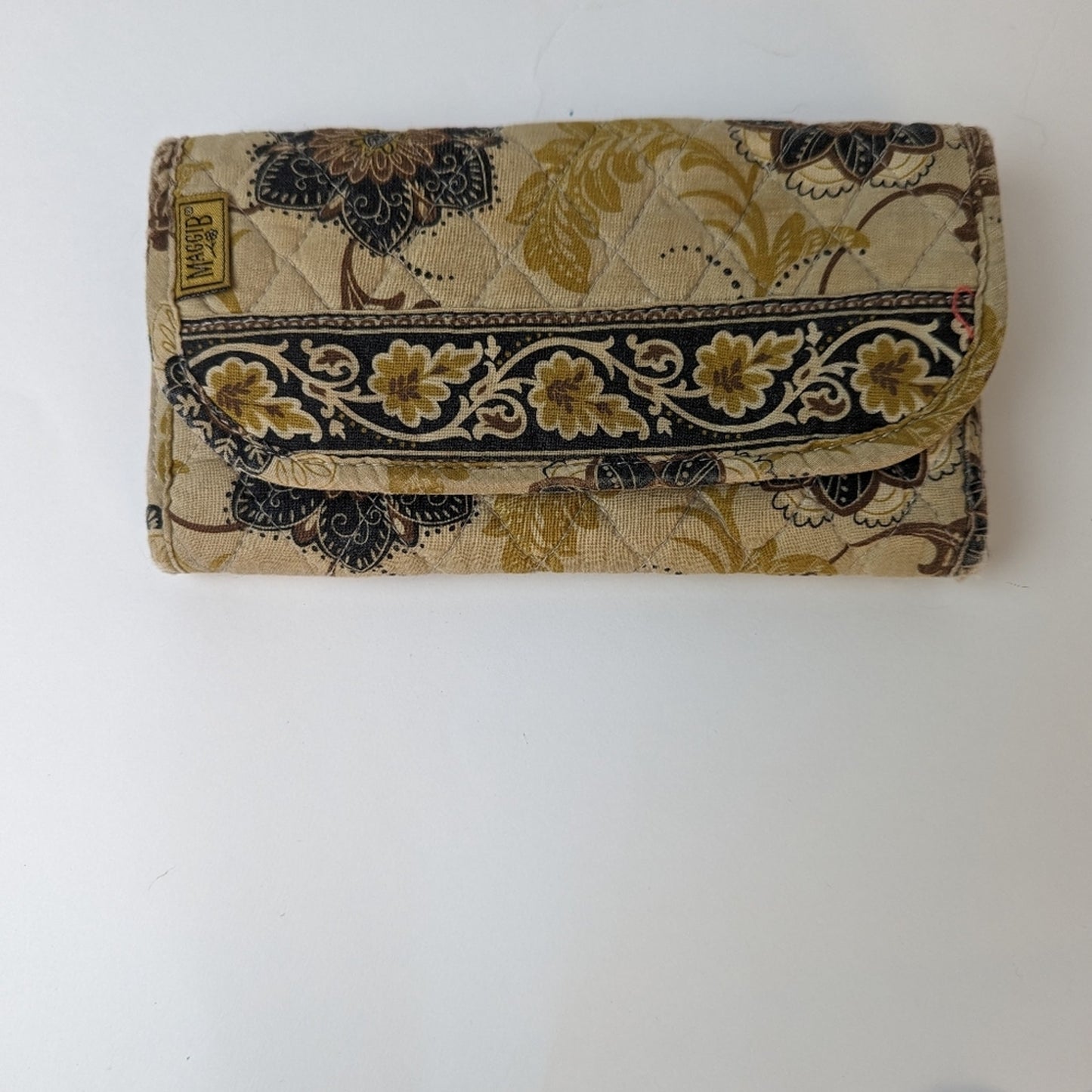 Maggie B Quilted Trifold Wallet