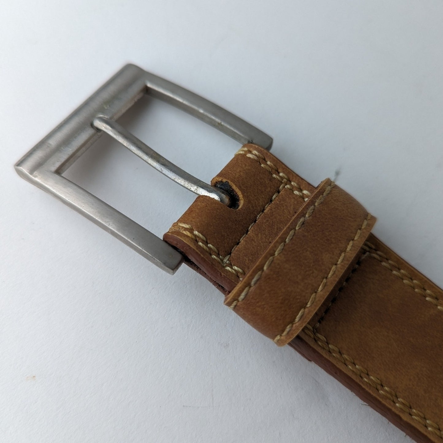 Keith Daniels Leather Belt / 42