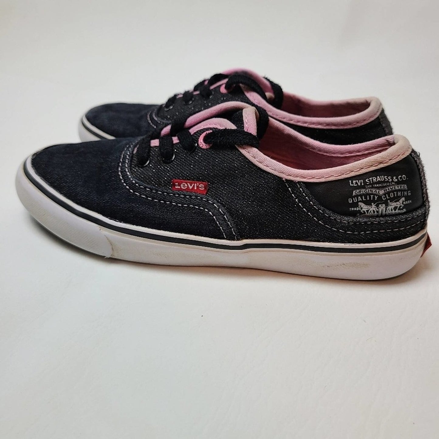 Levi's Girls Monterey Denim Buck Casual Shoe