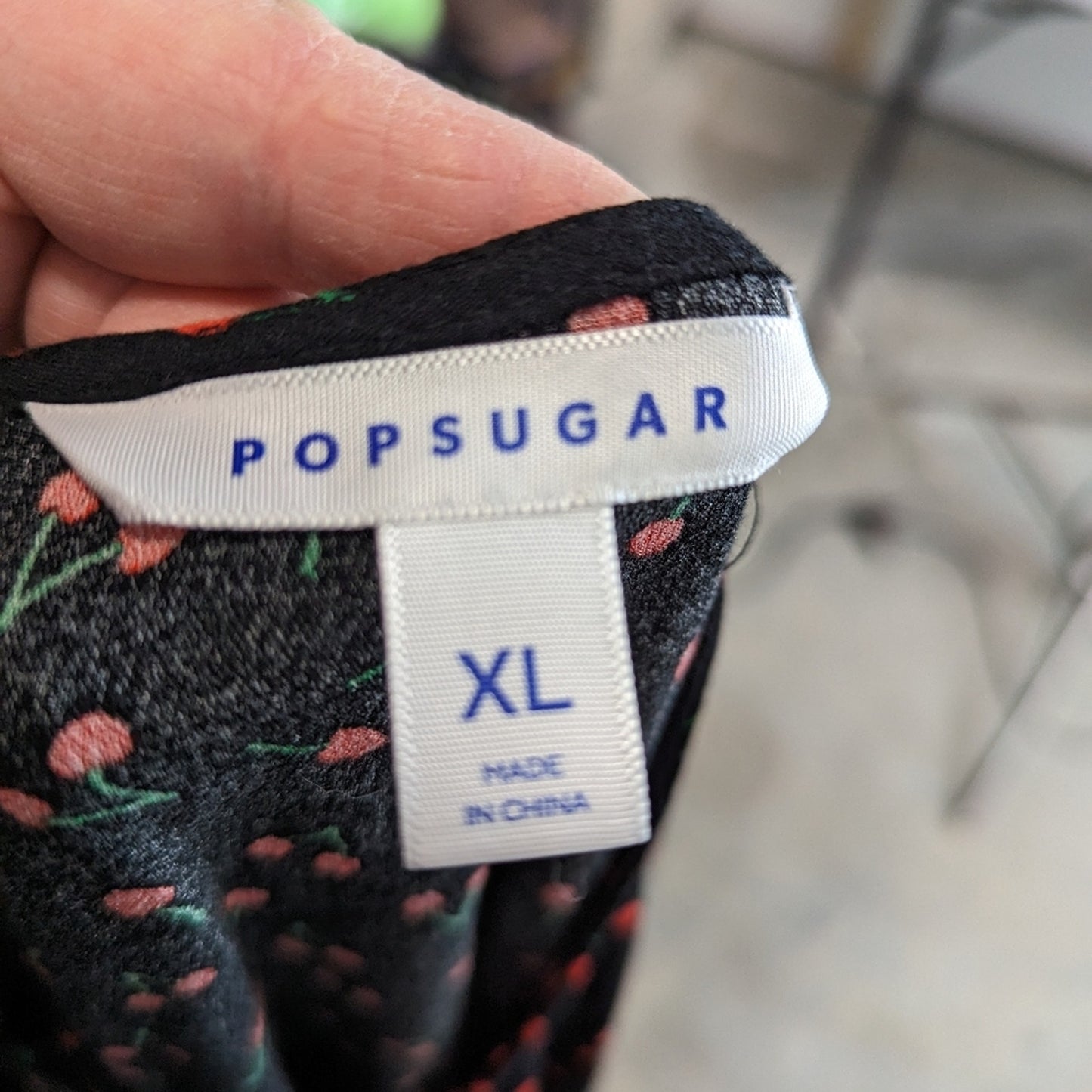 Popsugar Cherry Print Dress
