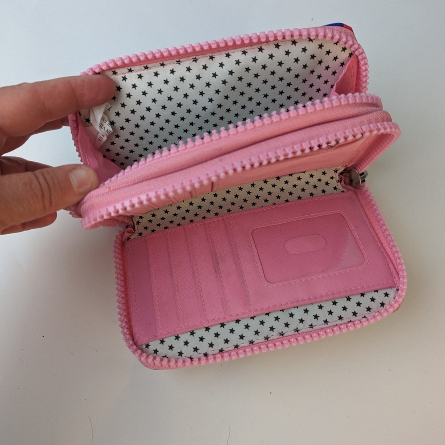 No Boundaries Double Zip Around Wallet