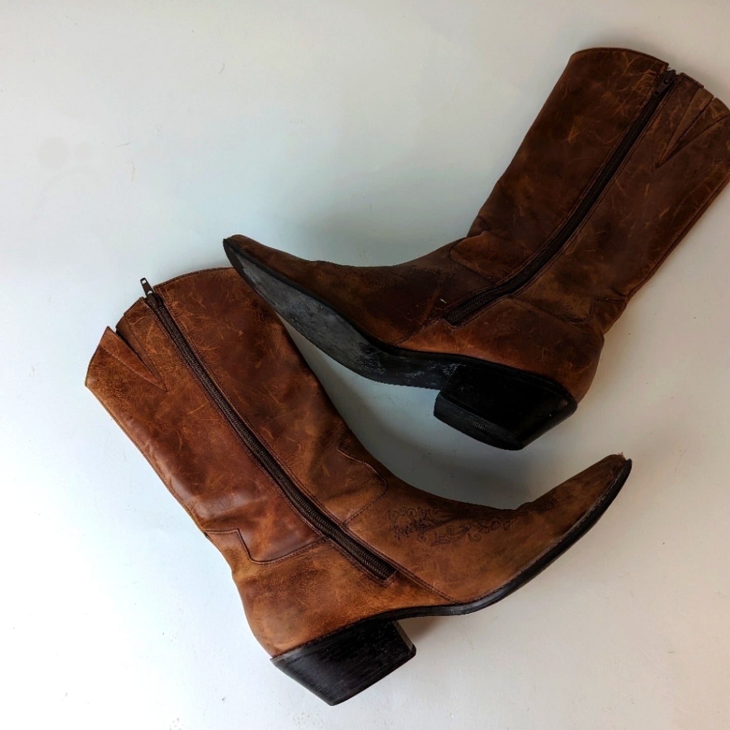 Matisse Leather Boots / 10
