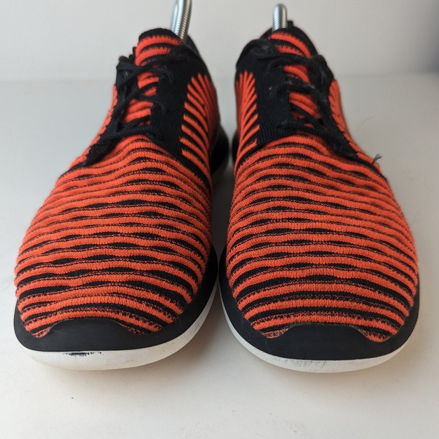Nike Roshe Flyknit " Black Bright Crimson" - 10