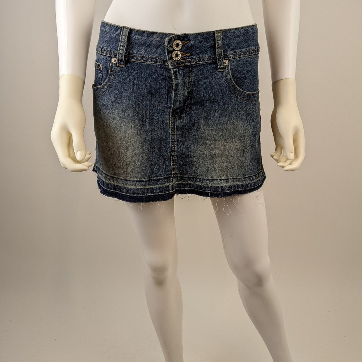 Angels Denim Mini Skirt