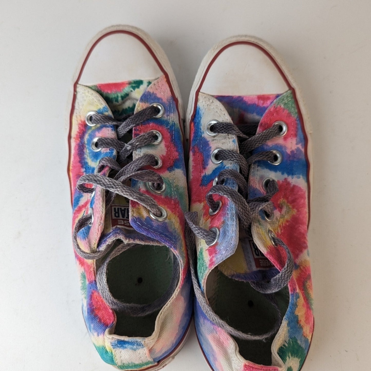 Converse Tie Dye Low Top Sneakers - 6