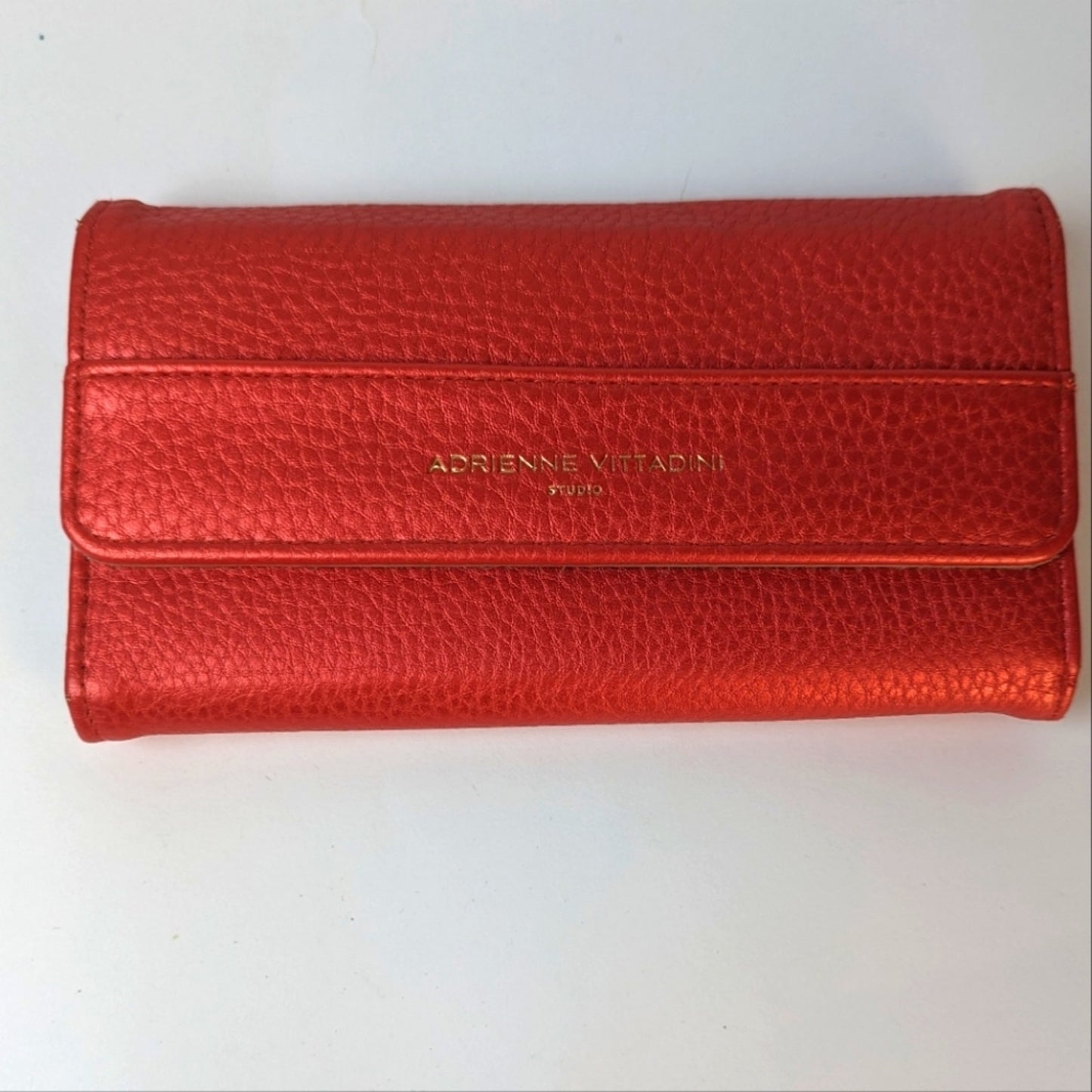 Adrienne Vittadini Pebbled Leather Wallet