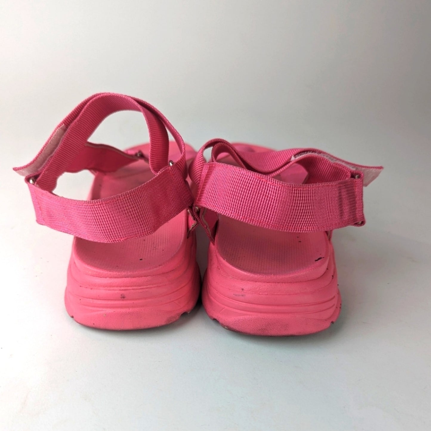 Hot Pink Strappy Sandals 41