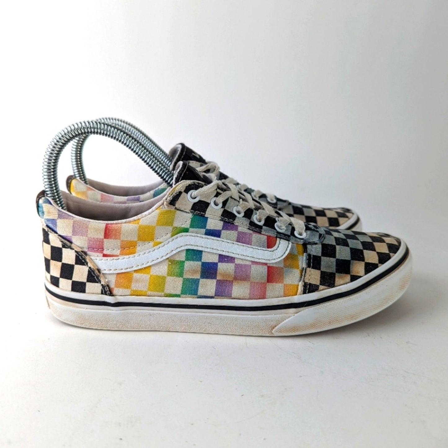 Vans Old Skool Rainbow Checkerboard 5
