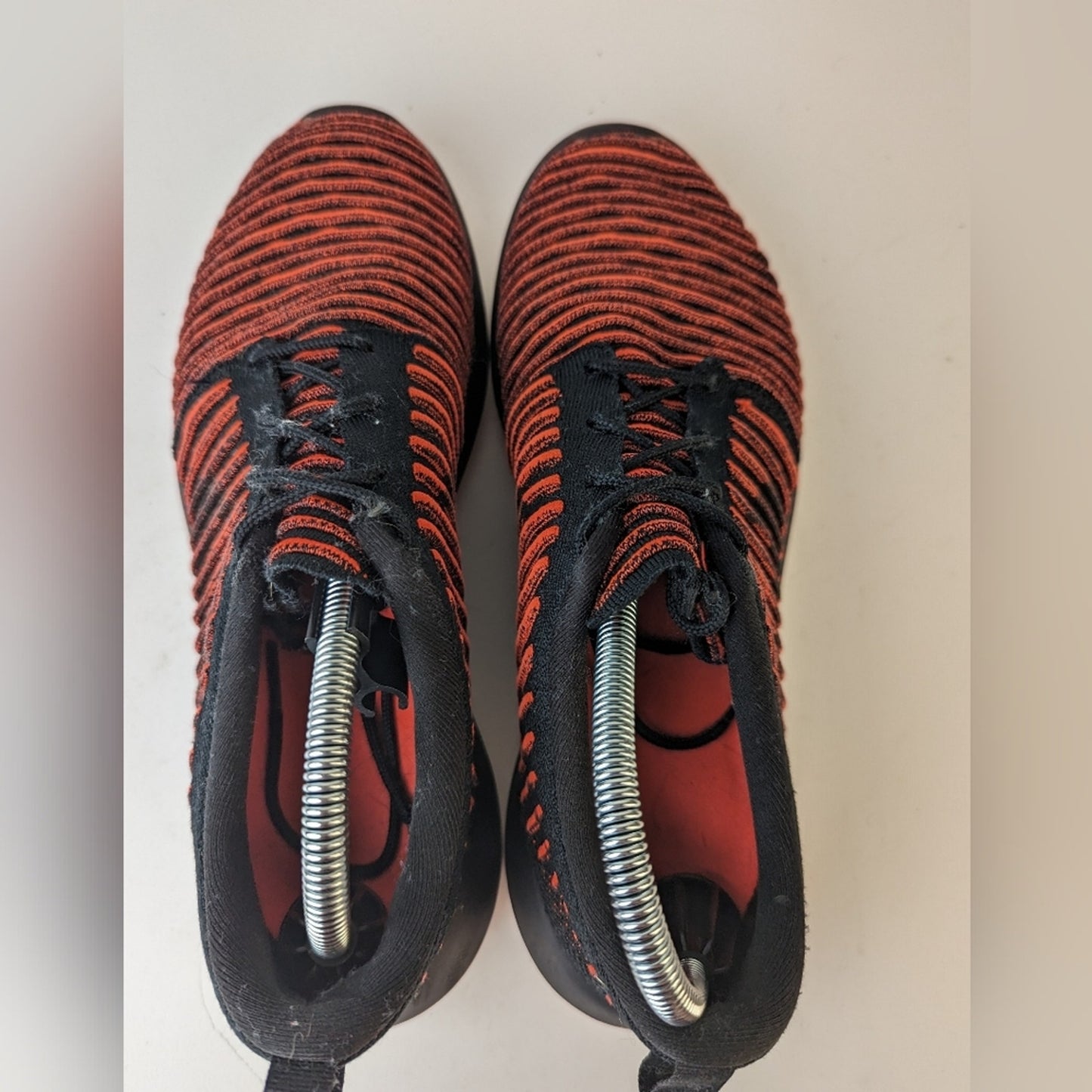 Nike Roshe Flyknit " Black Bright Crimson" - 10
