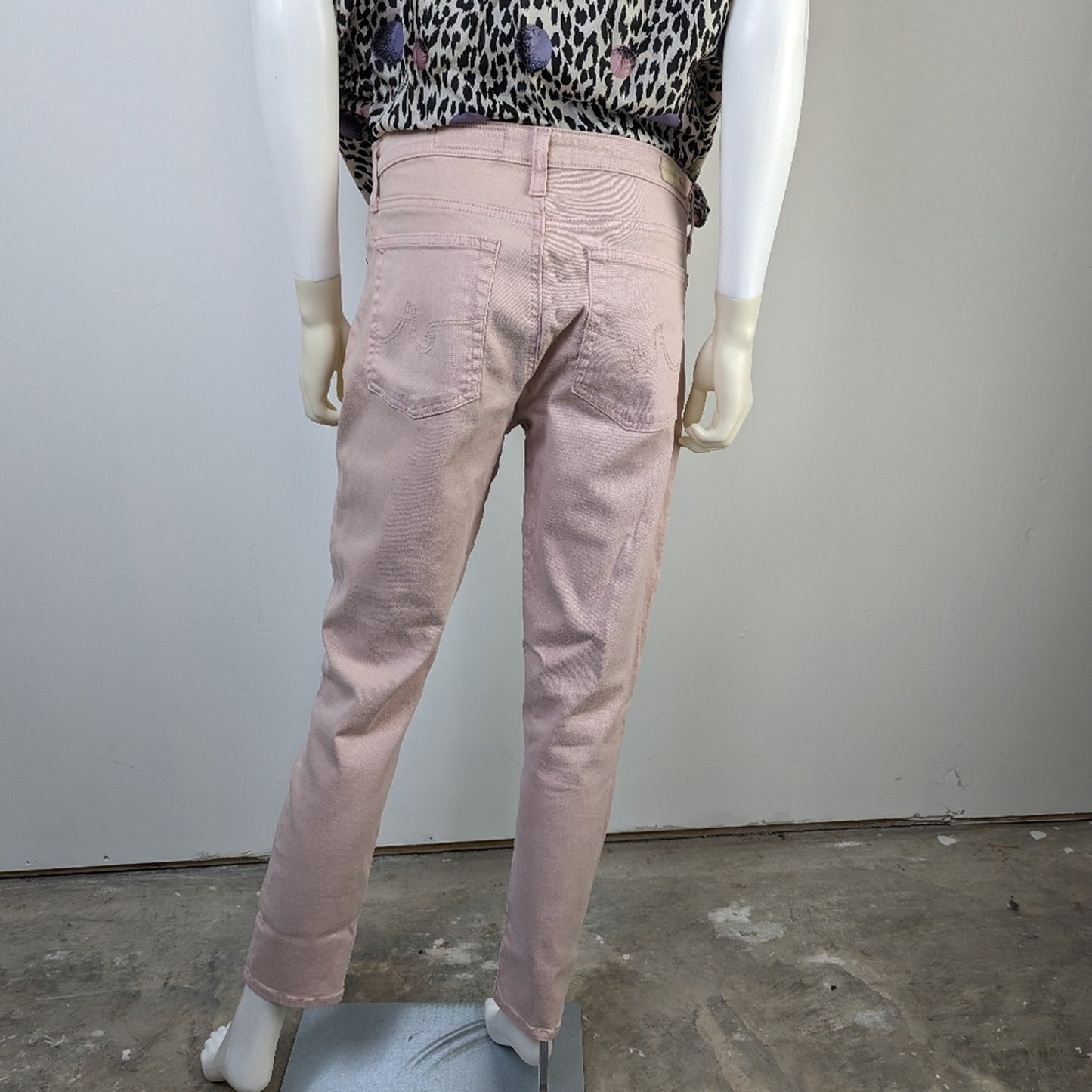 AG The Abbey Mid Rise Skinny Jeans - 30 R