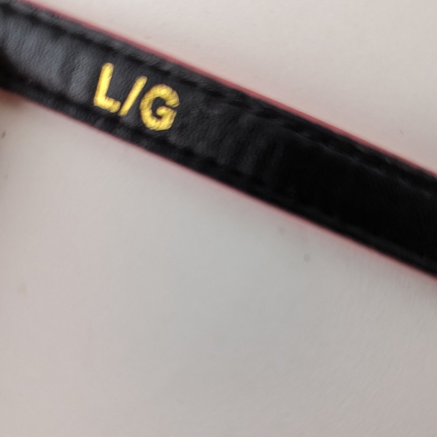 Hot Pink Skinny Belt / Large 24"