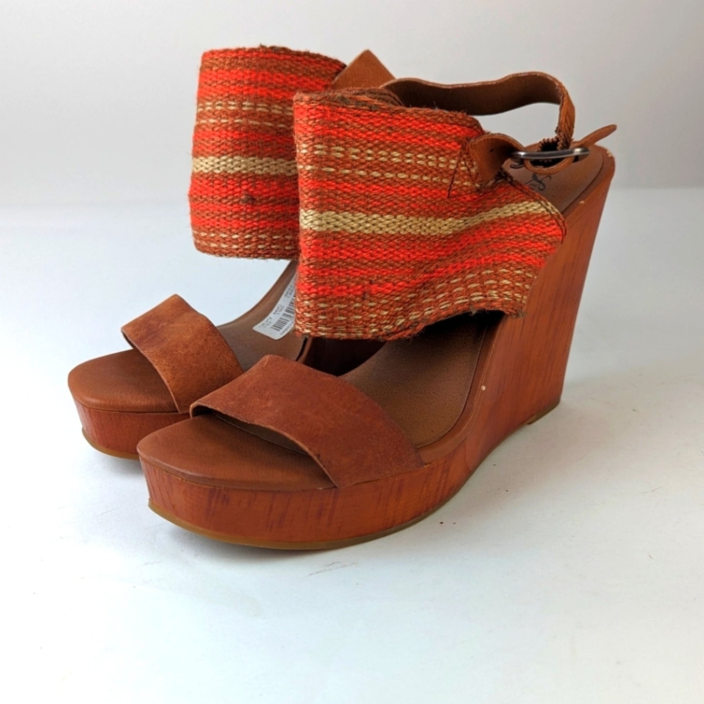 Lucky Brand Lapalona Wedge Sandals 8