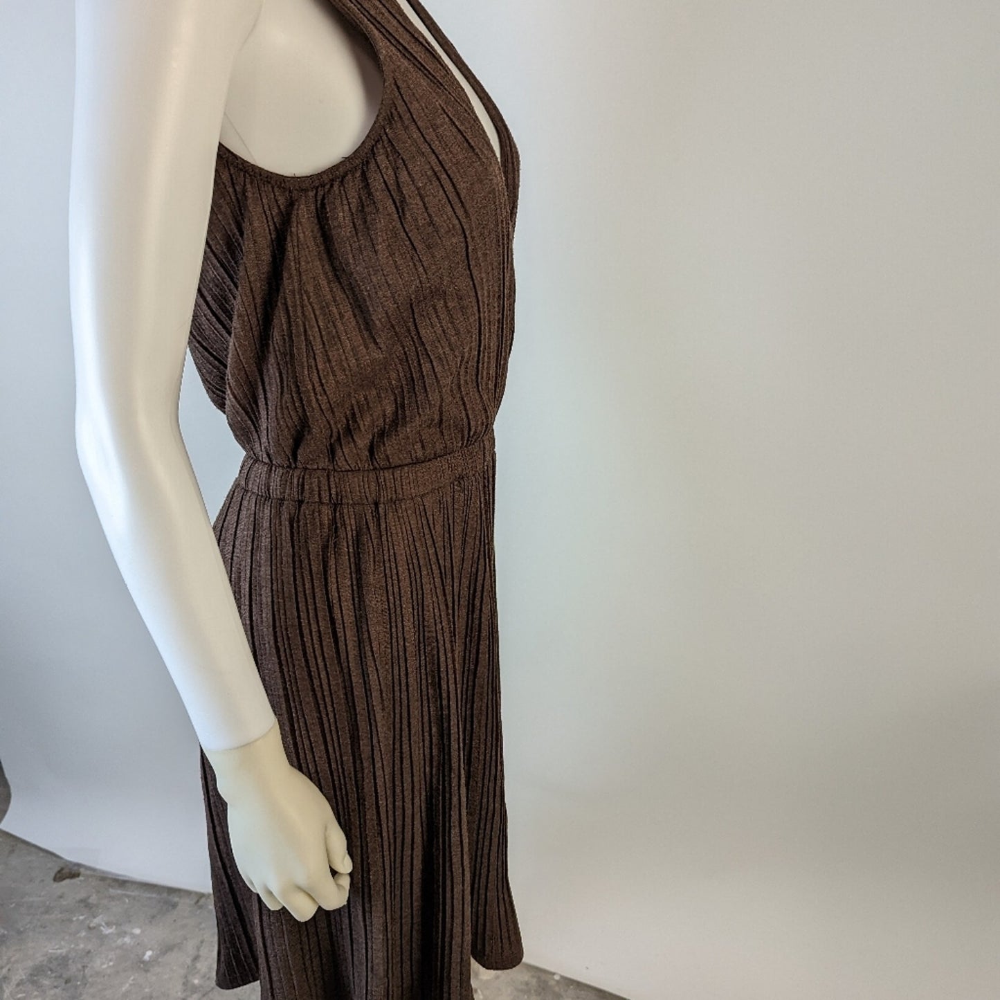 Banana Republic Heritage Pleated Knit Dress - Small