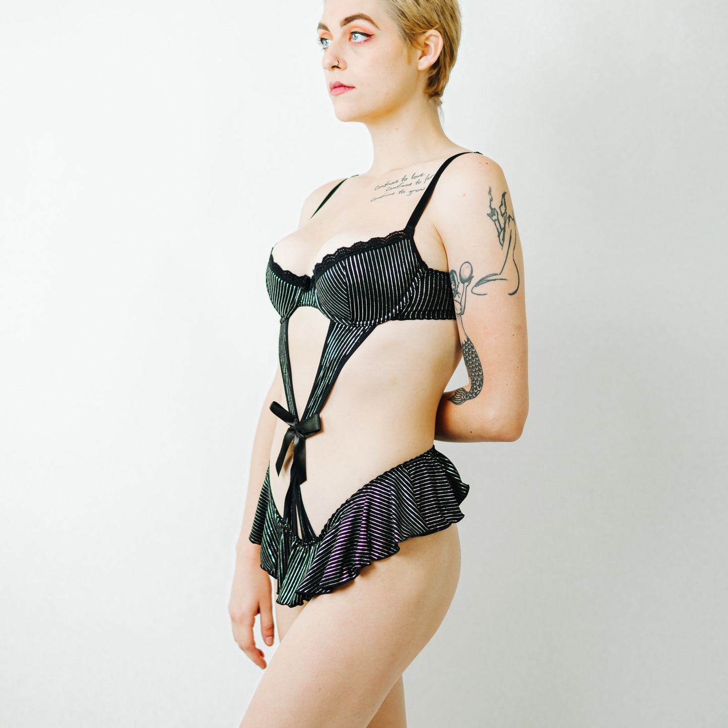 Escante Collection Lingerie One Piece Bodysuit - Large