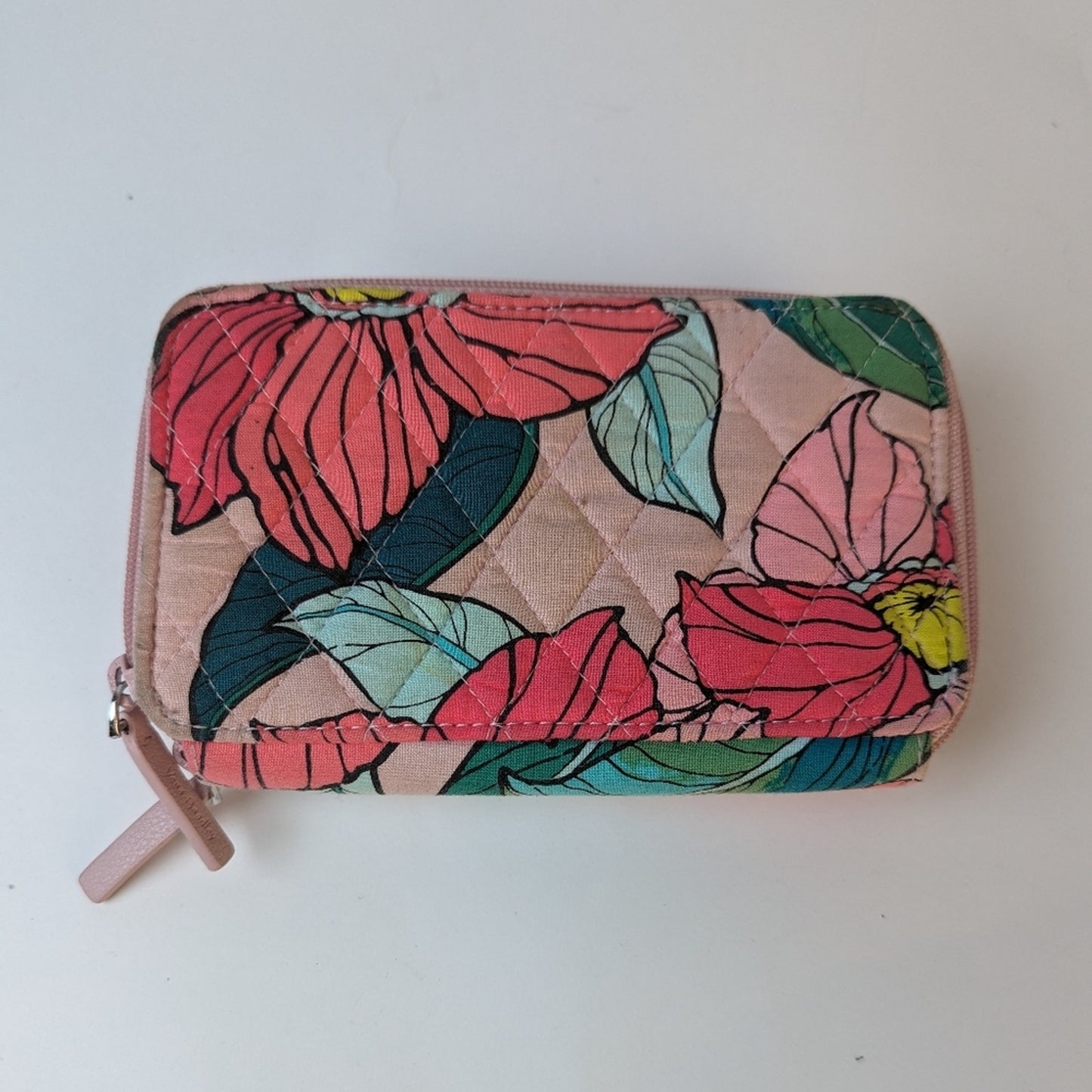 Floral Wallet Wristlet Bag