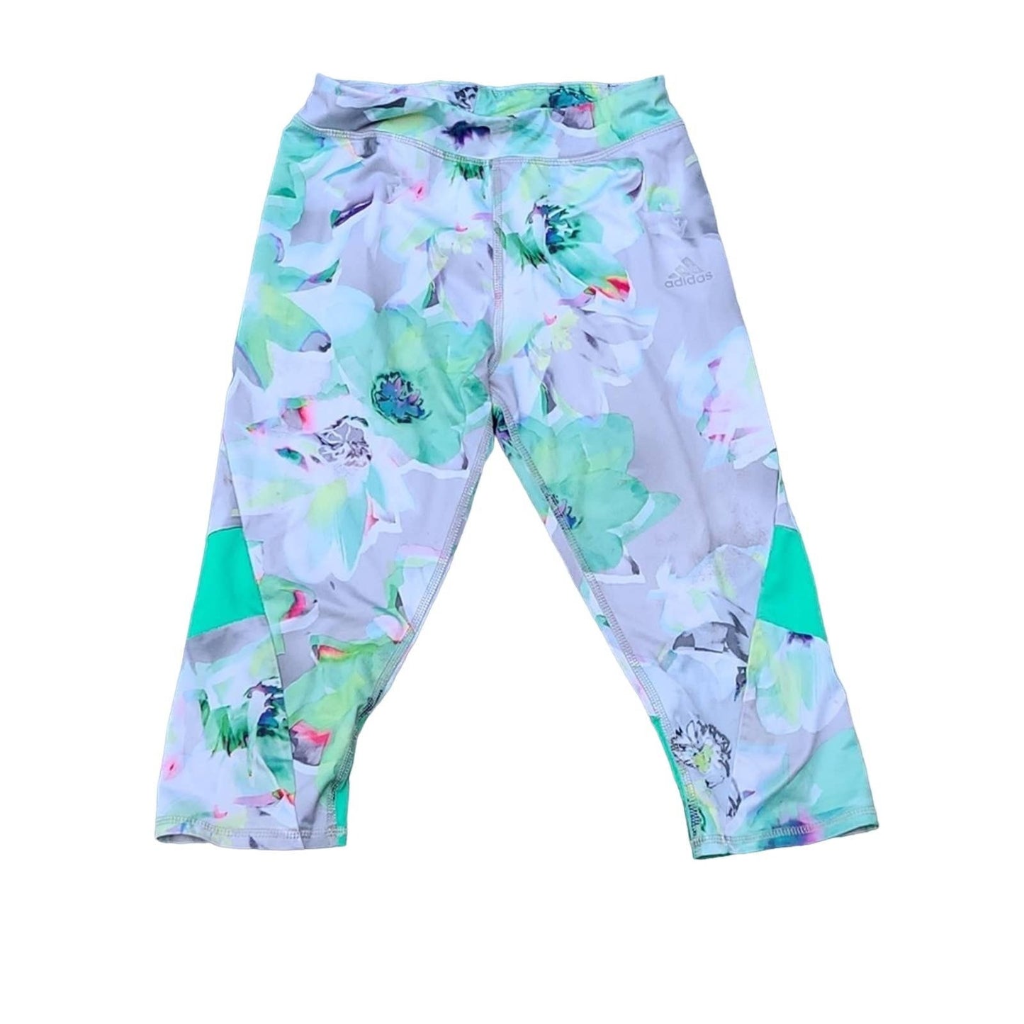 Adidas Big Girl Alpha Printed Capri tights -M