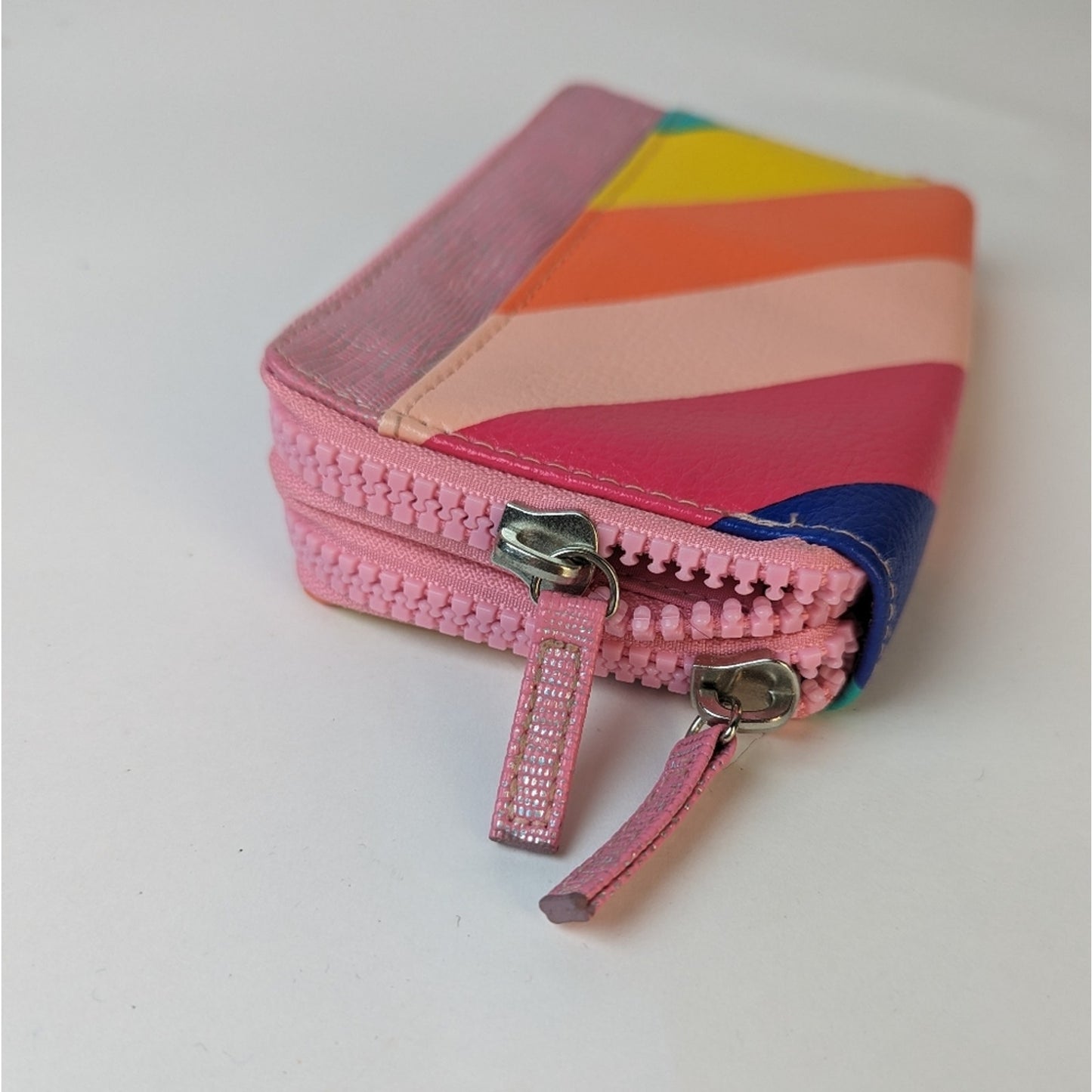 No Boundaries Double Zip Around Wallet