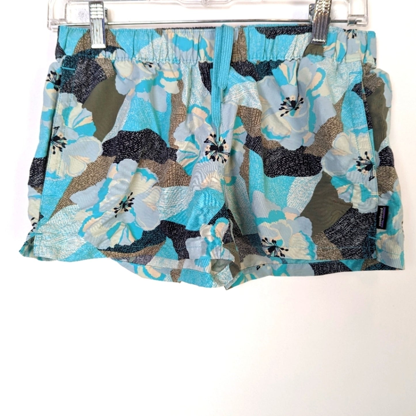 Patagonia Barely Baggie Hibiscus Shorts