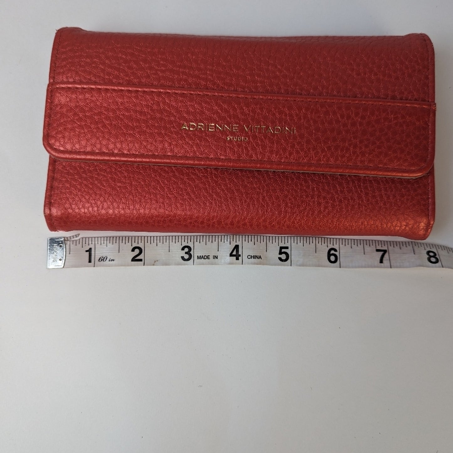 Adrienne Vittadini Pebbled Leather Wallet