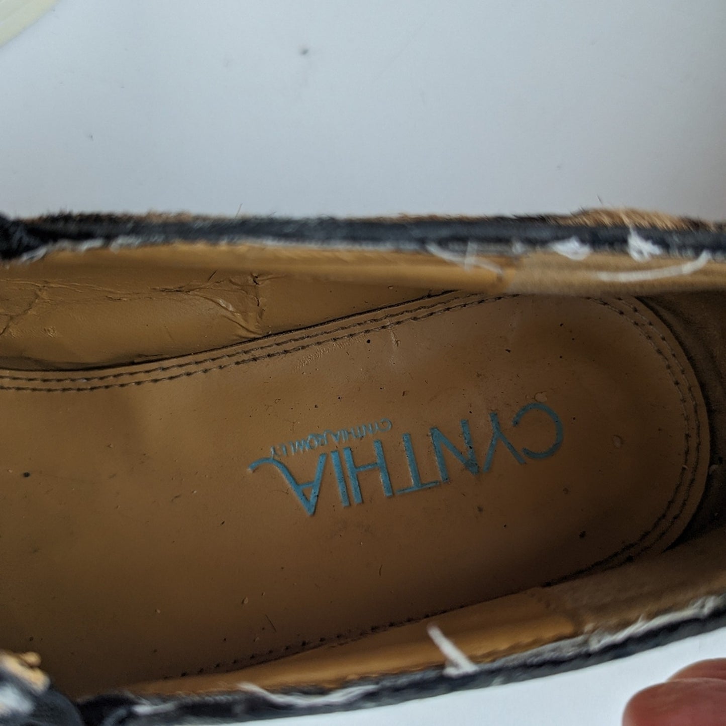 Cynthia Rowley Calfskin Slip Ons- 6.5