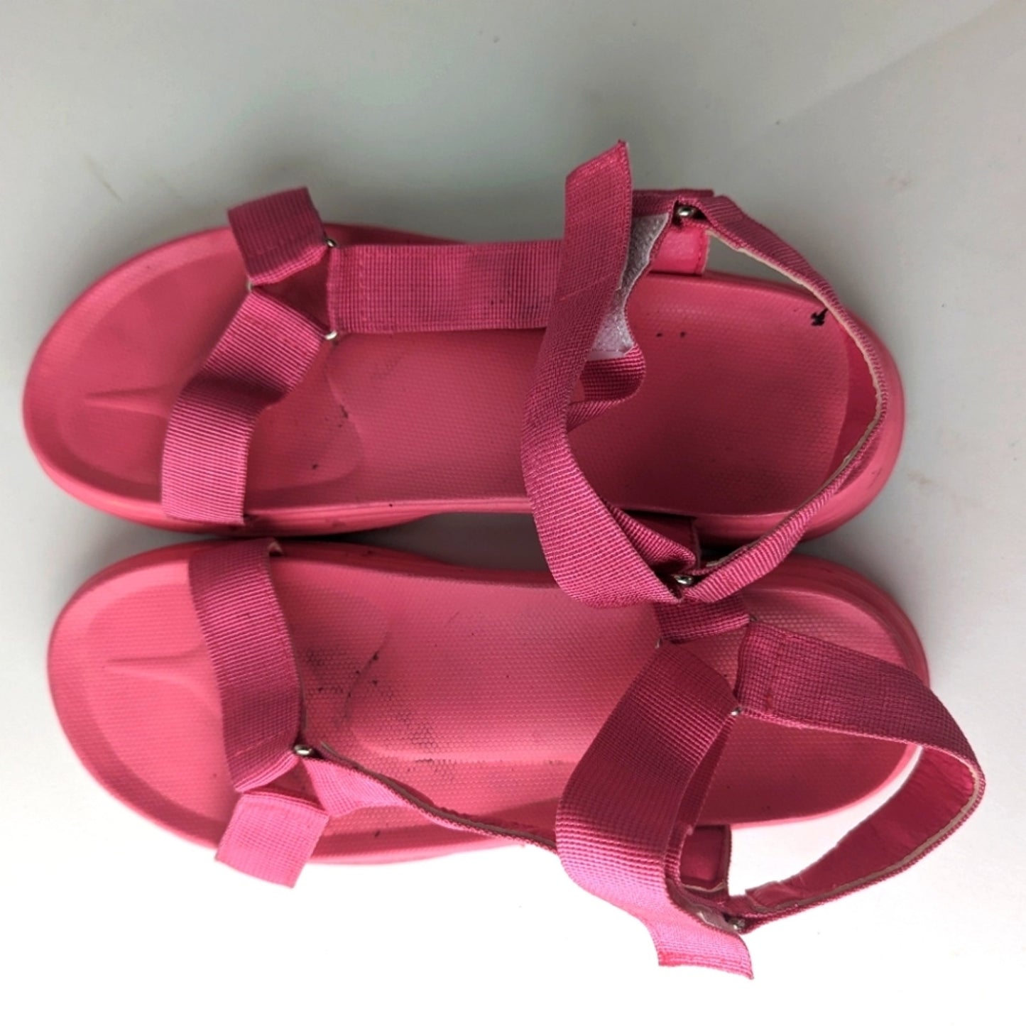 Hot Pink Strappy Sandals 41