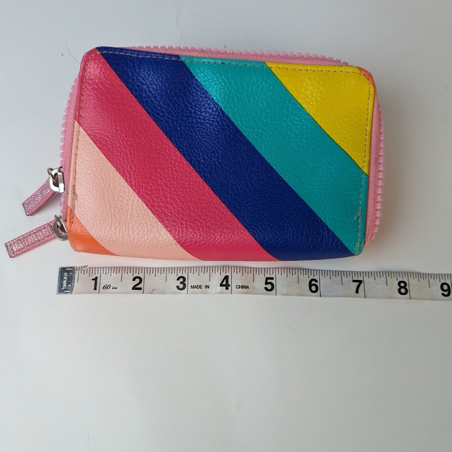 No Boundaries Double Zip Around Wallet