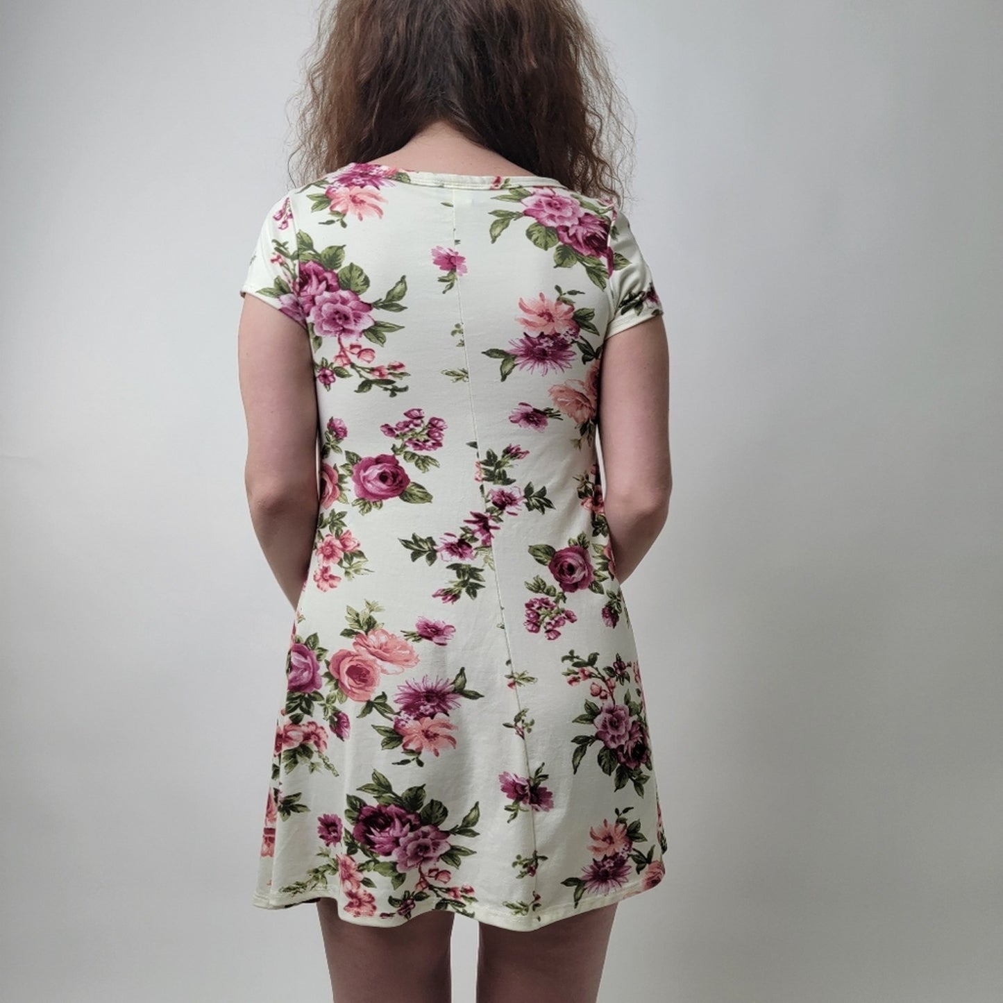 TMG New York Floral Dress S