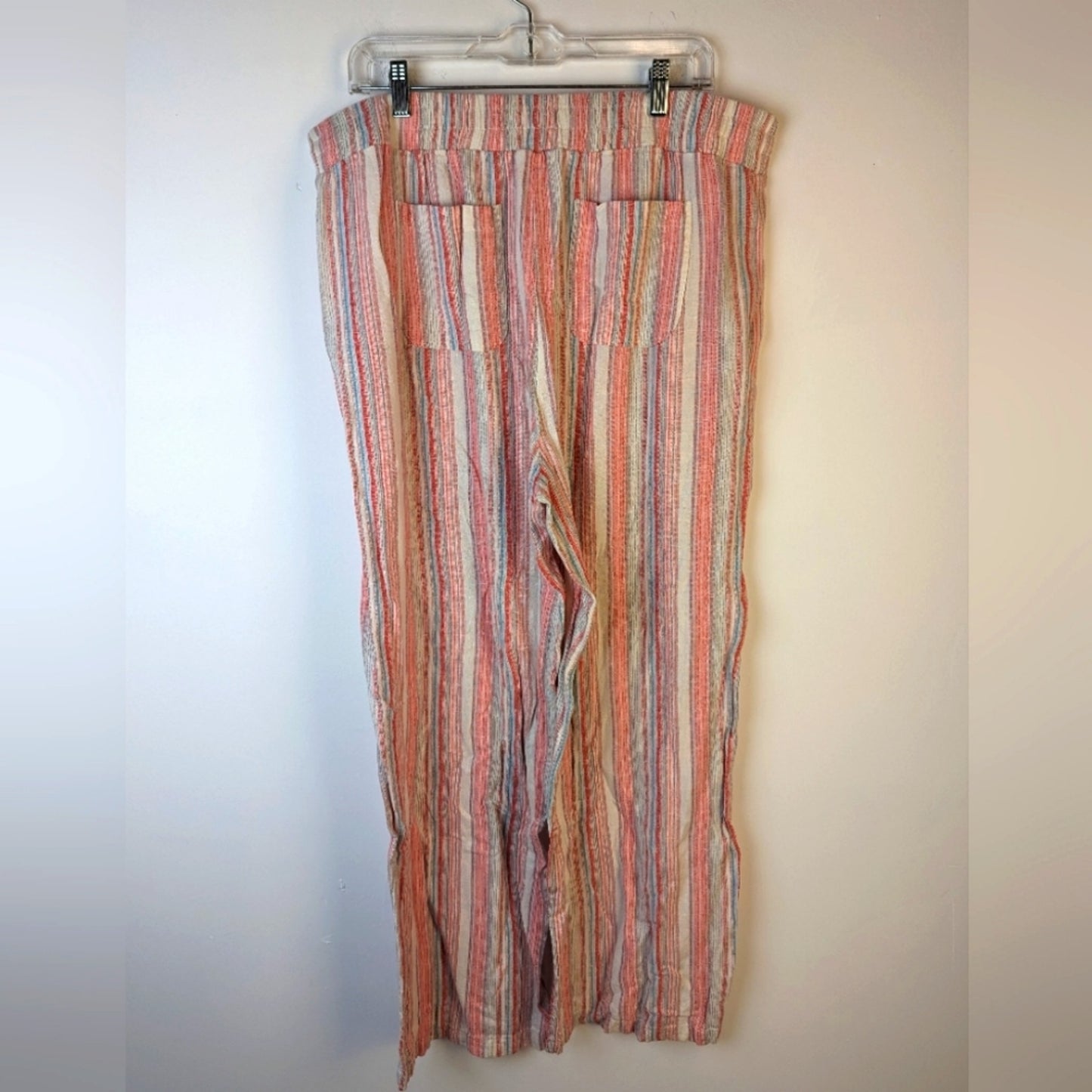 Westport Linen Striped Pants / Large