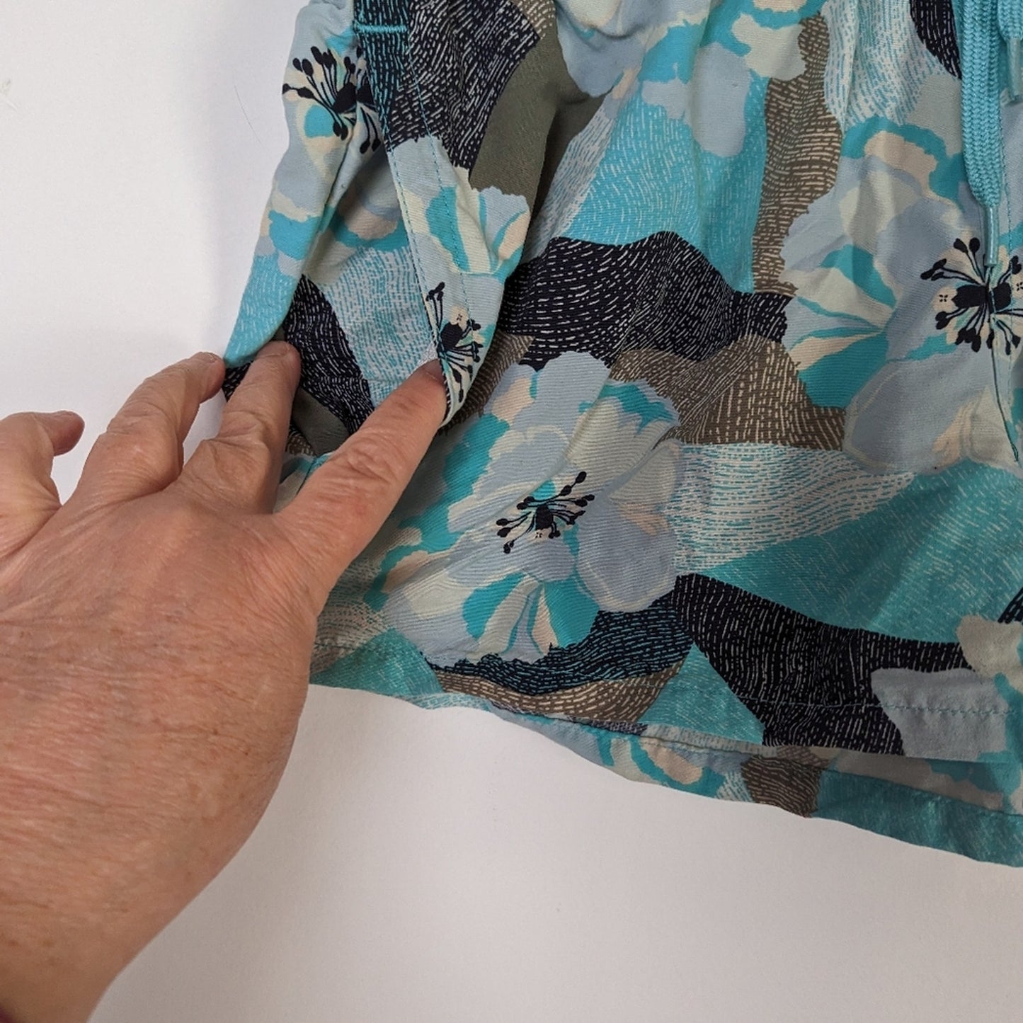 Patagonia Barely Baggie Hibiscus Shorts