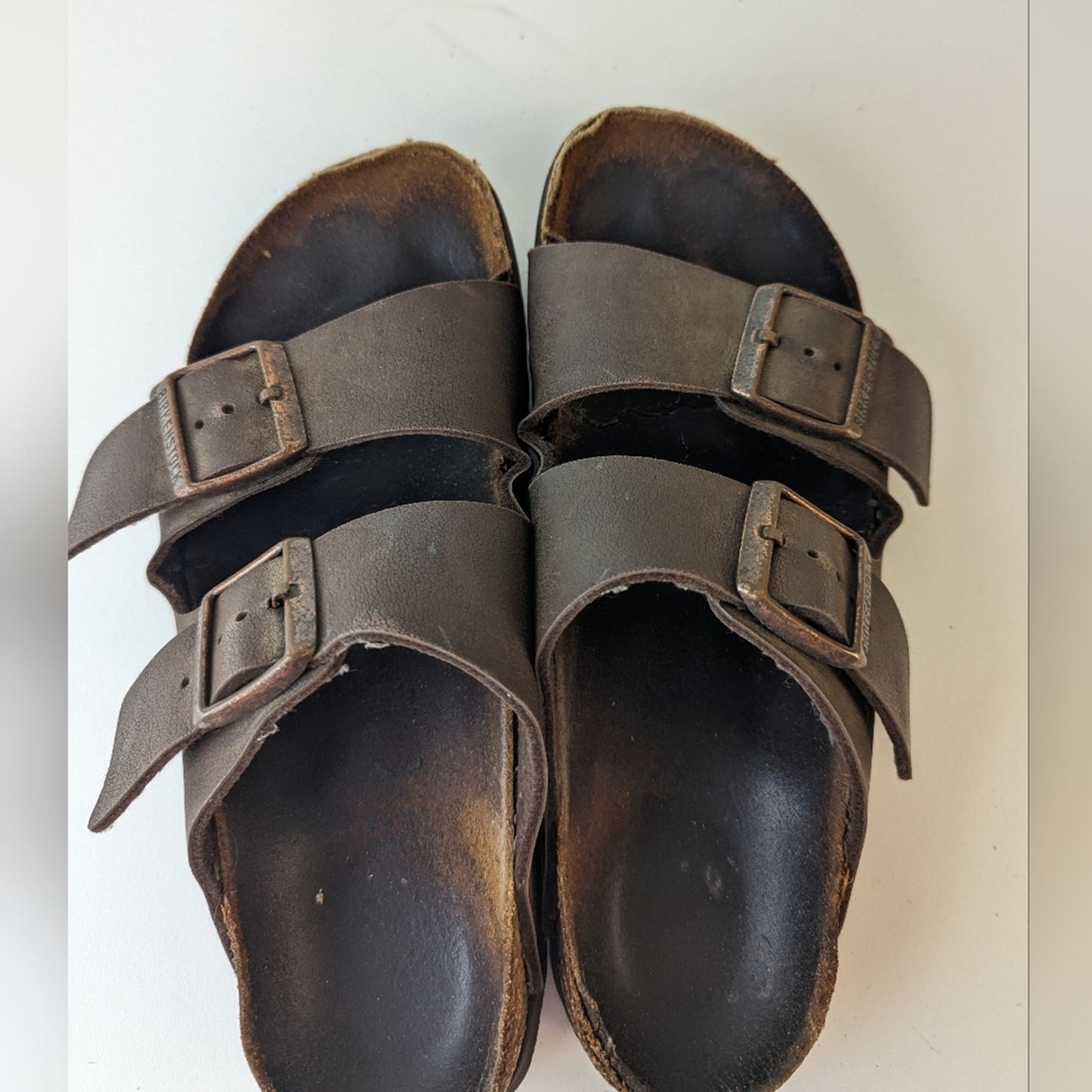 Birkenstock Arizona Leather Sandals / 8-9