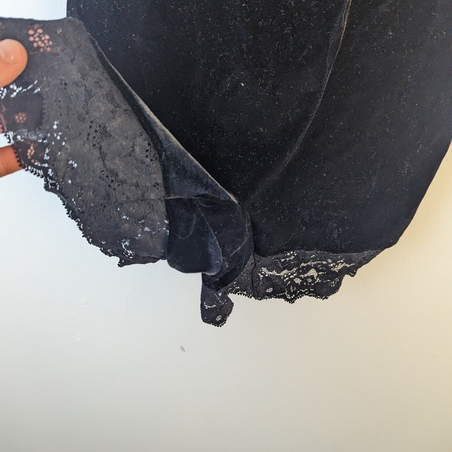 Victoria's Secret Vintage Velvet Romper / Small