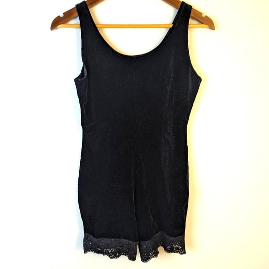 Victoria's Secret Vintage Velvet Romper / Small