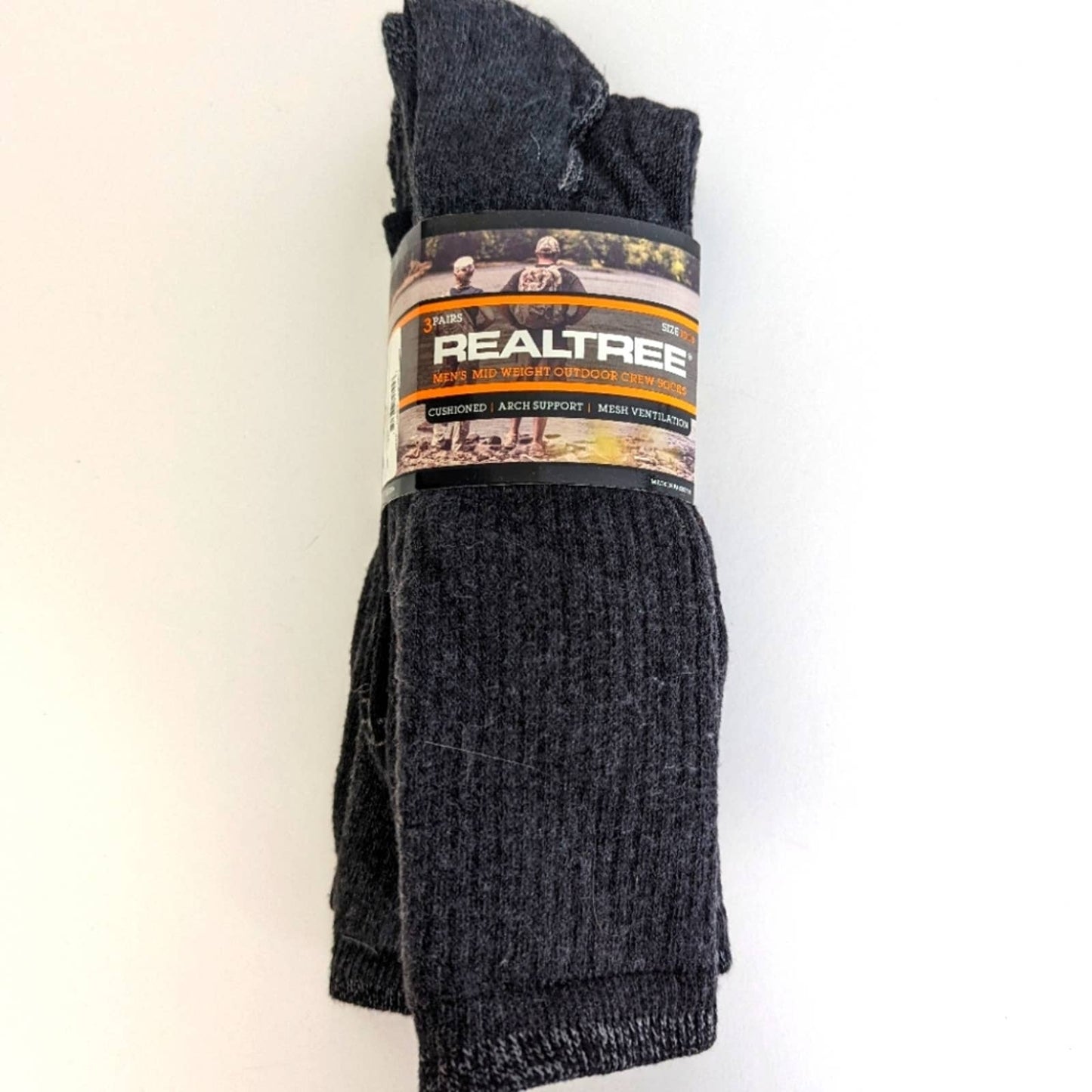 Realtree Outdoor Men's Ribbed Socks NWT