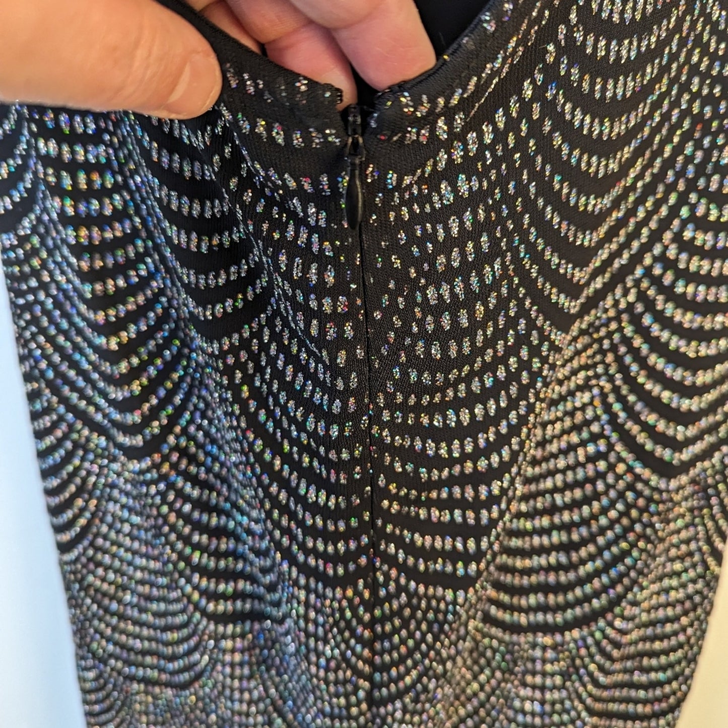 Vintage Jessica McClintock for Gunne Sax Beaded Maxi Dress - 11