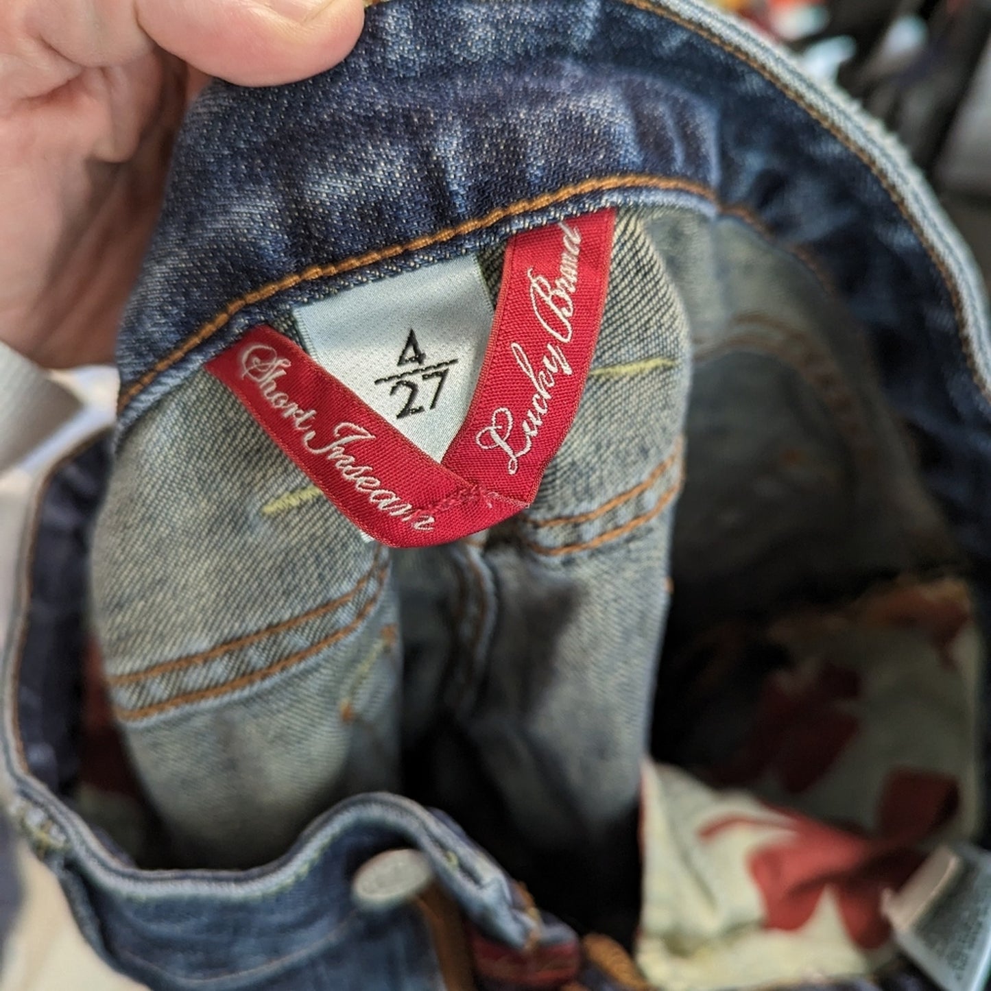 Lucky Brand Cut Off Jean Shorts 4