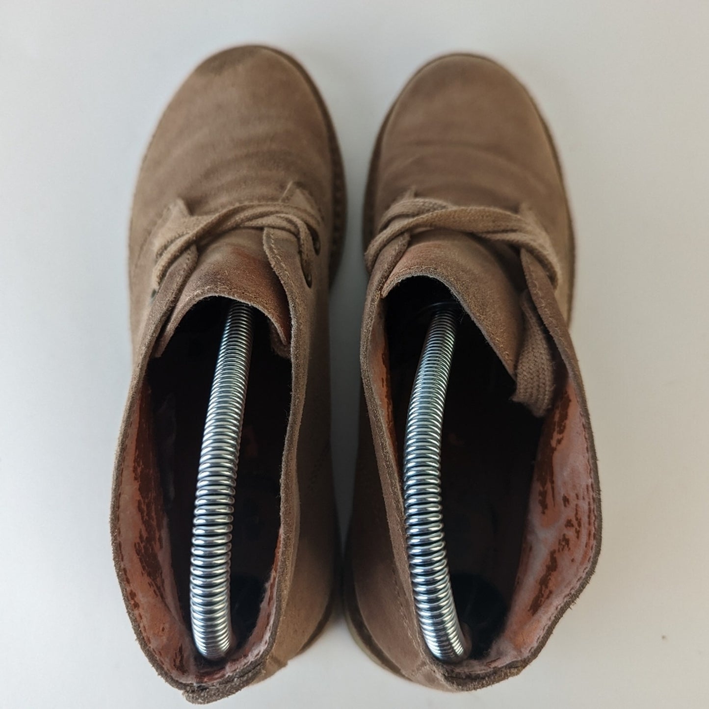 Lucky Brand Brown Suede Emillia Chukka Boots -7.5