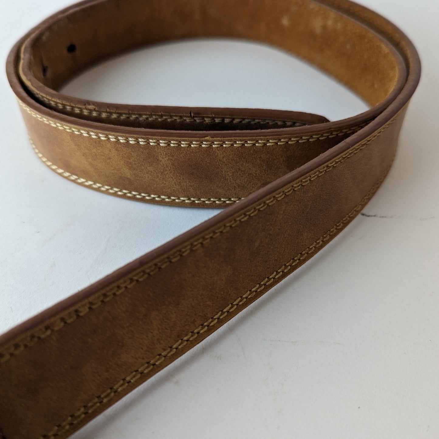 Keith Daniels Leather Belt / 42