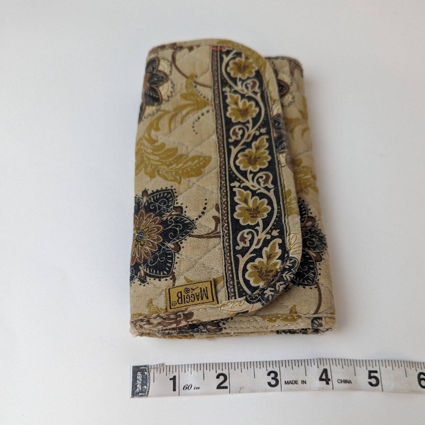 Maggie B Quilted Trifold Wallet