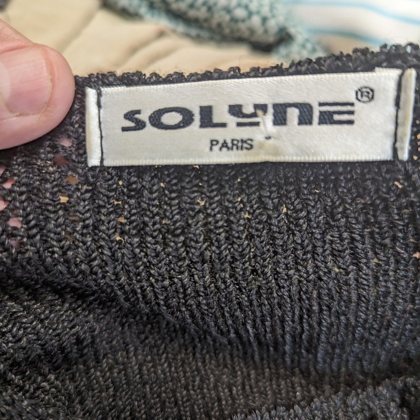 Vintage Solyne Paris Knit Sweater