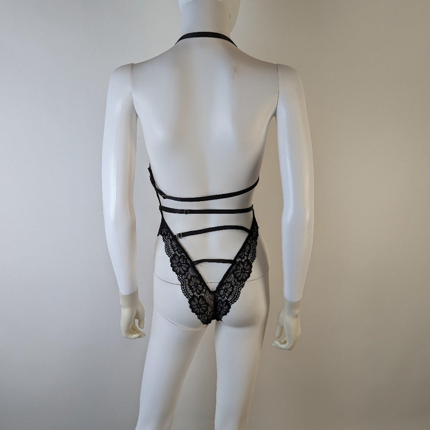 Lace Sheer Sexy Bodysuit - Medium